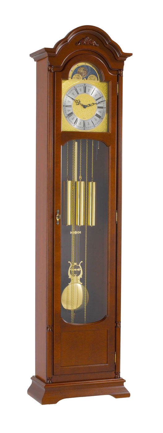 Hermle Grandfather Clock 196x48.5x25 cm Wood • Westminster Chime • Moon Phase Display