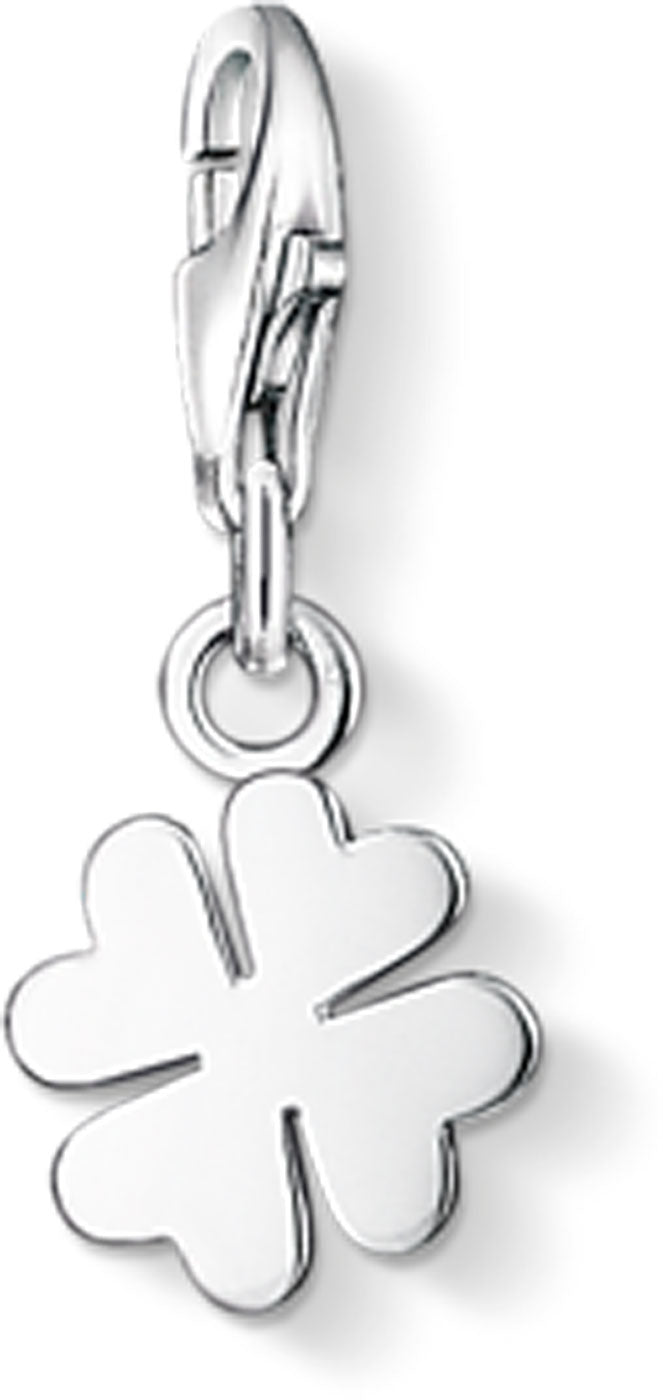 Charm Anhänger Kleeblatt - 925 Sterlingsilber