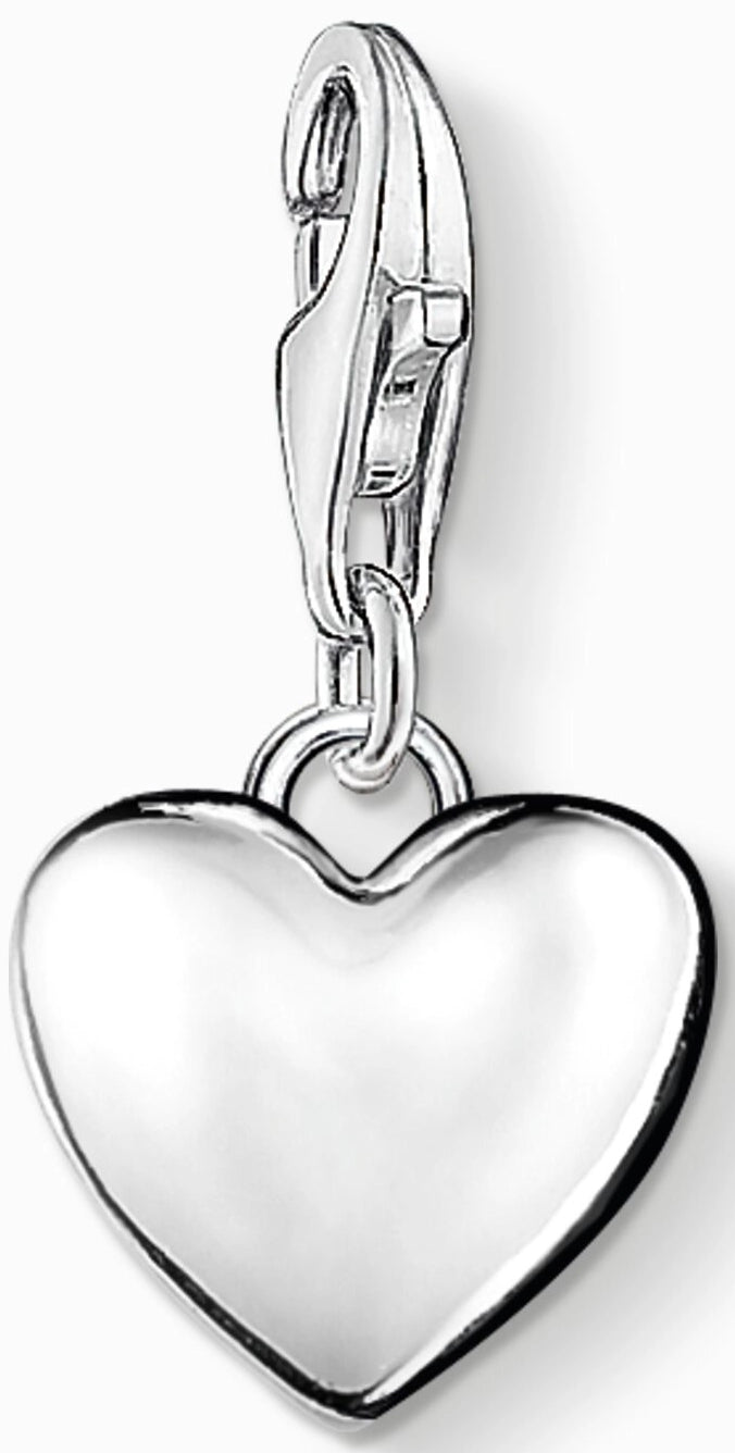 Thomas Sabo Charm Anhänger Modell: 0913-001-12 Herz - 925 Sterlingsilber
