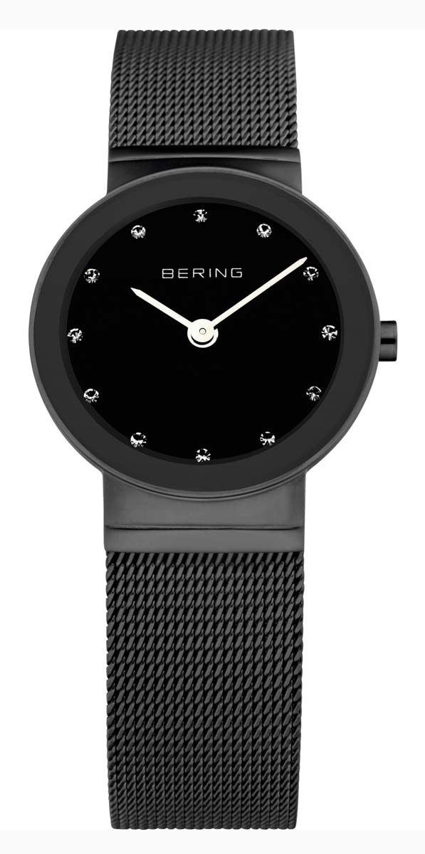 Bering Classic 10126-077 Women's Watch • Scratch-resistant sapphire crystal • Fine Milanese bracelet