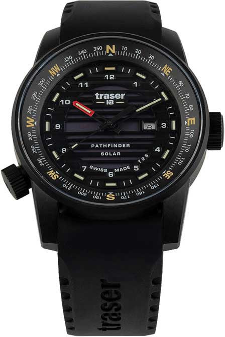 Traser P68 Pathfinder Solar 111401 Herren Uhr • Solar • Saphirglas