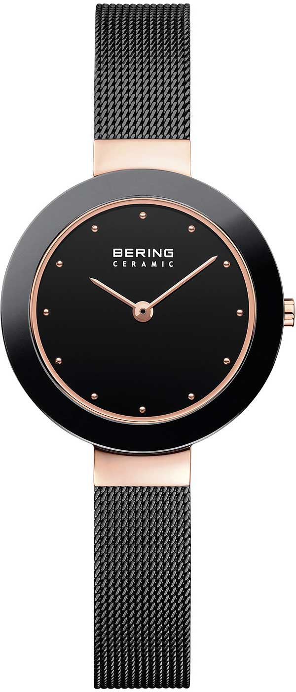 Bering Ceramic 11429-754 Damen Uhr • High-Tech-Keramik • Saphirglas