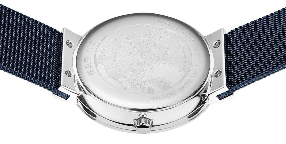 Bering Ceramic 11435-387 Damenuhr • Kratzfestes Saphirglas • High-Tech Keramik