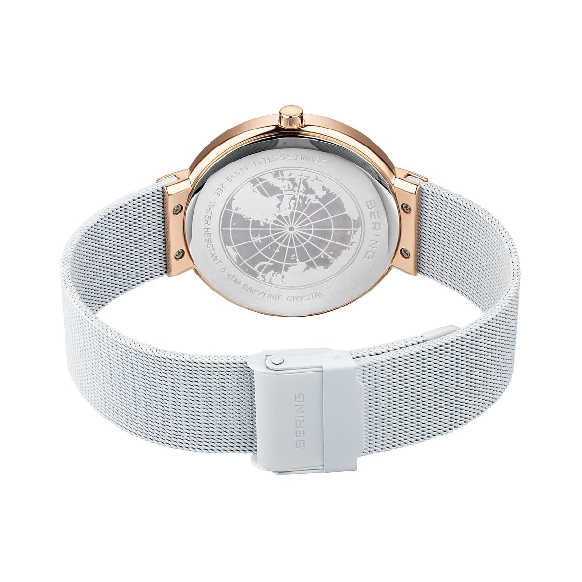 Bering Classic 14539-266 Uhr • Kratzfestes Saphirglas • Feines Milanaise-Armband