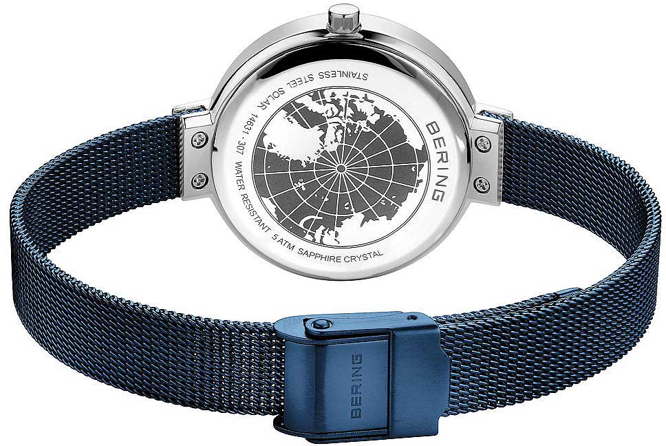 Bering Solar 14631-307 Women's Watch • Scratch-resistant sapphire crystal • Fine Milanese bracelet