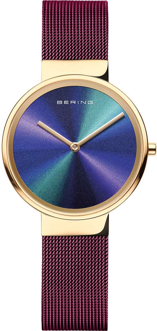 Bering Classic 19031-929 Damenuhr • Kratzfestes Saphirglas • Milanaise-Band