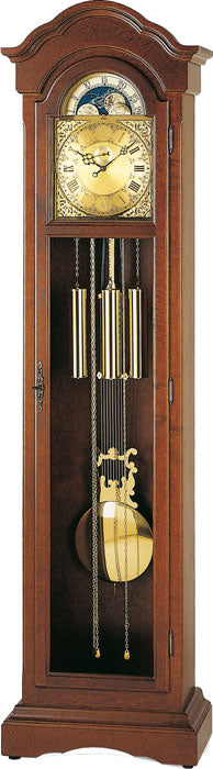 AMS Standuhr 196x55x30 cm Holz • Mechanisches 8-Tage-Uhrwerk • Westminster-Schlagwerk