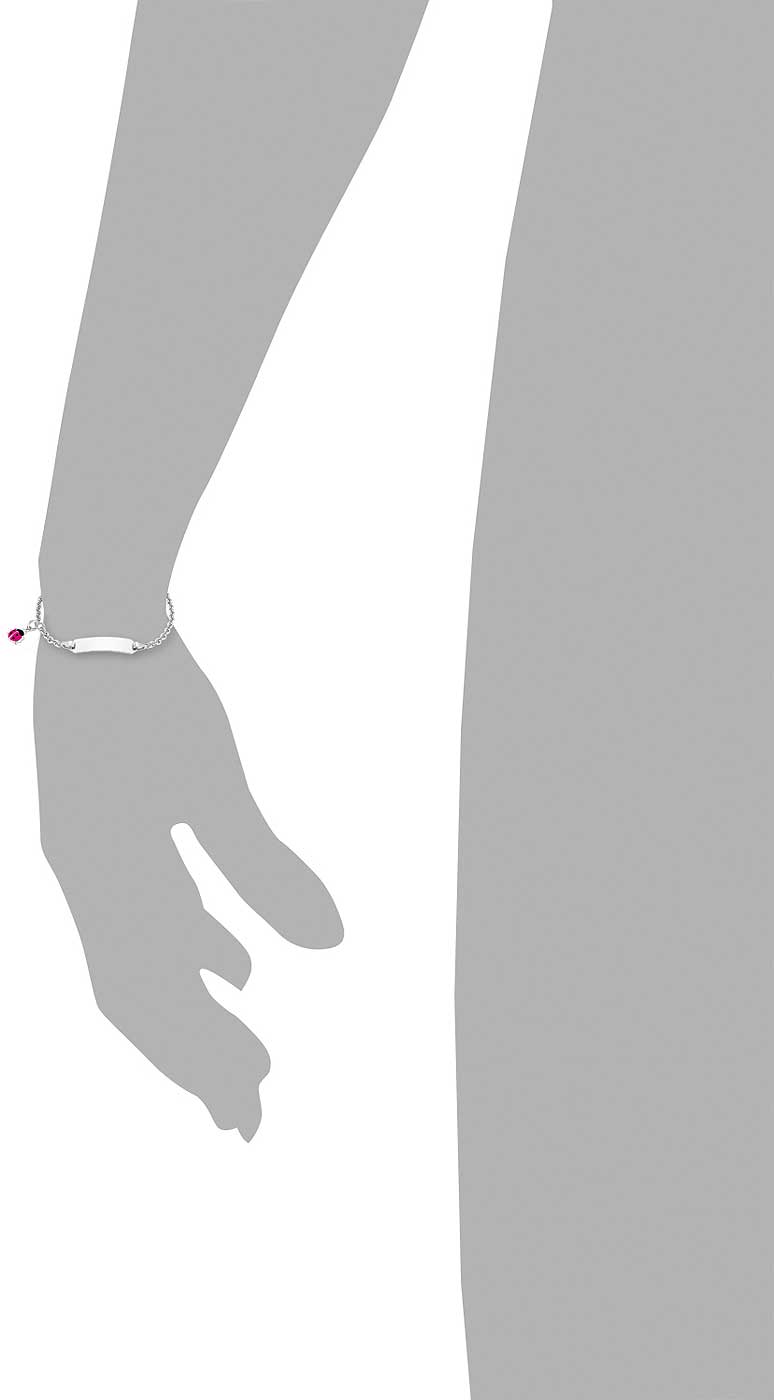 Prinzessin Lillifee 2034221 Identarmband mit Marienkäfer Anhänger
