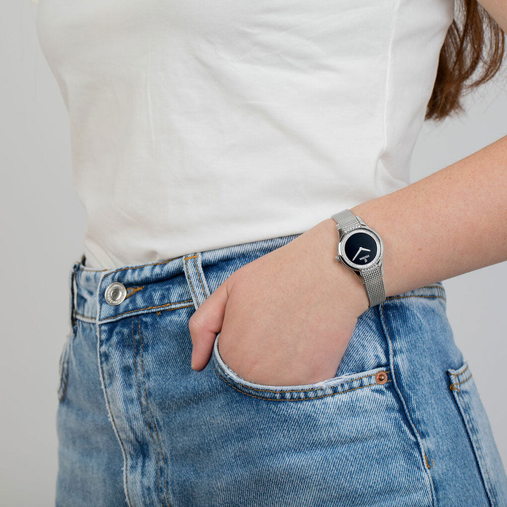 Festina Mademoiselle F20494/3 Damenuhr • Swarovski-Kristalle • Edelstahl