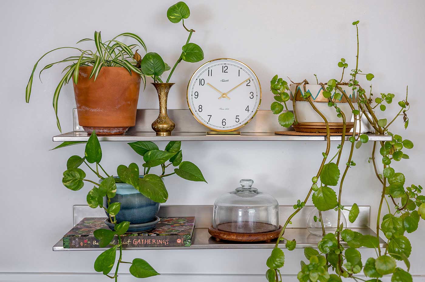 Hermle Tischuhr 19x18x6,5 cm Messing • Made in Germany • Quarz Uhrwerk