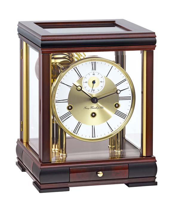 Tischuhr Mahagoni 4/4 Westminster - Hermle Modell: 22998-070352