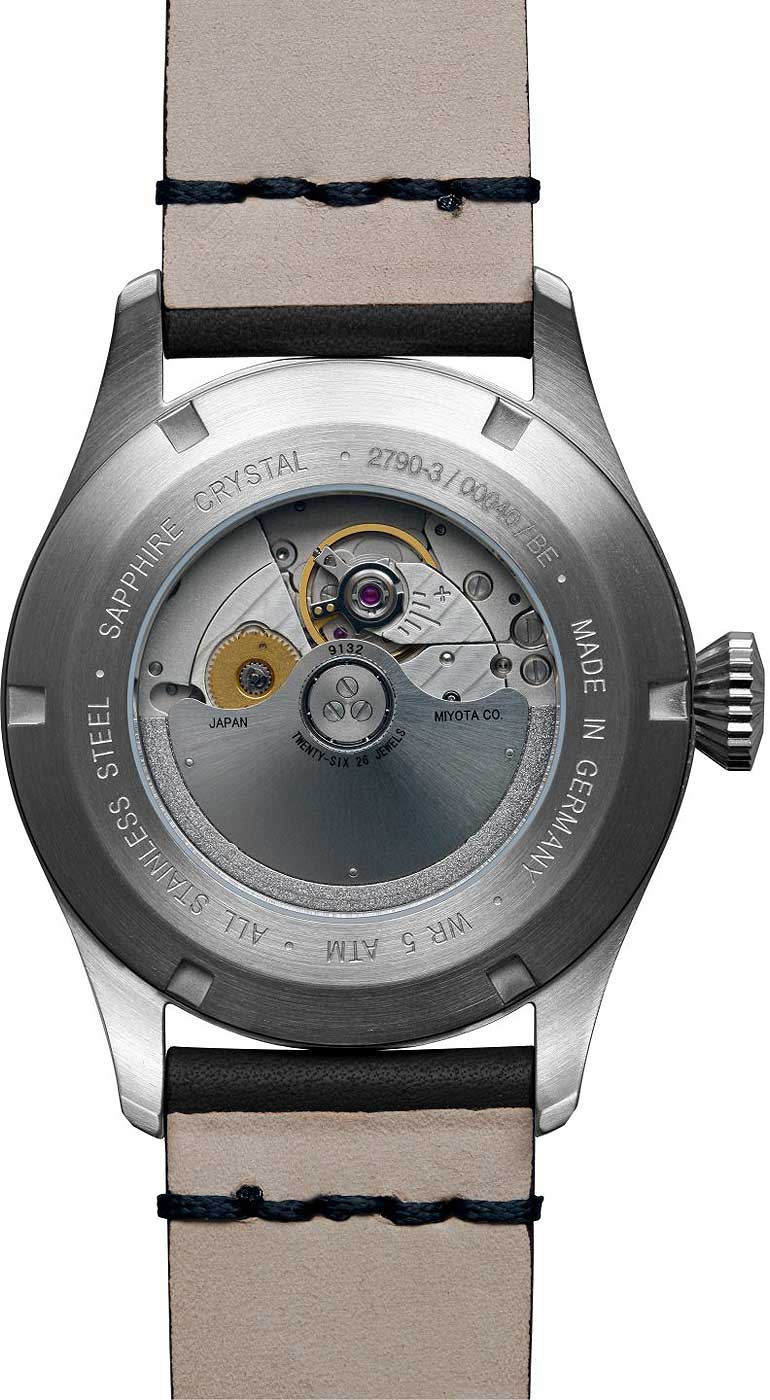 Bauhaus Classic 2162-3 Herren Uhr • Automatik • Groß-Datum