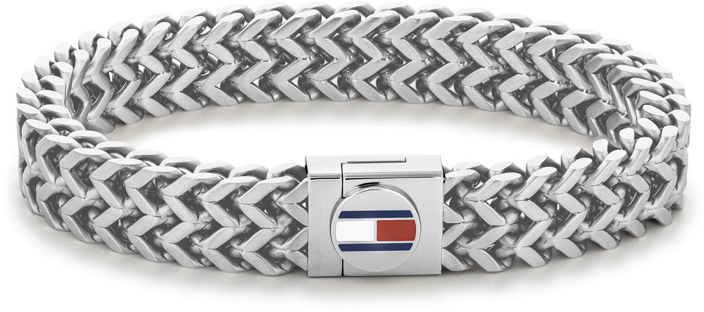 Armband aus Edelstahl / Flachpanzerkette - Tommy Hilfiger Modell: 2790245