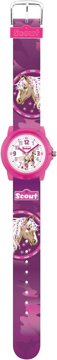 Scout Crystal 305.042 Mädchen Uhr • Quarzwerk • Mineralglas