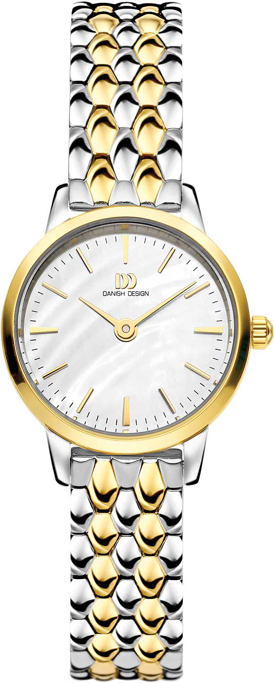 Danish Design 3320352 Women's Watch • Bicolor Design • Slim Case