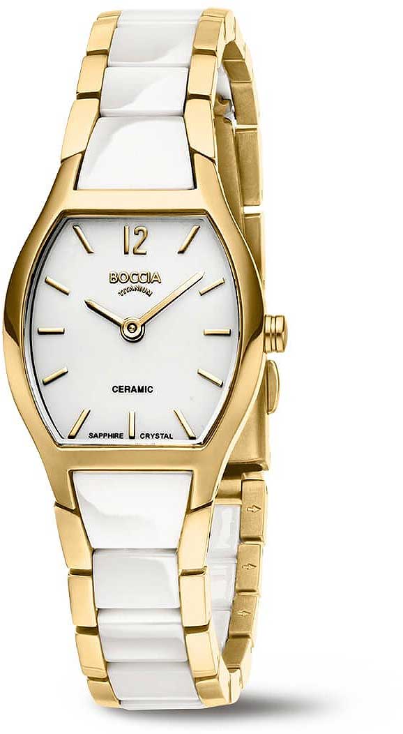 Boccia 533681 Uhr • Extrem leichtes Titan • Hautfreundlich & robust