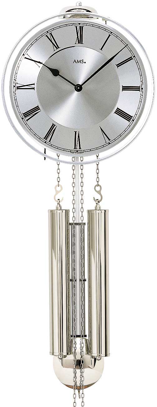 Pendeluhr 1/2 Std. Schlag auf Glocke - AMS Modell: 358