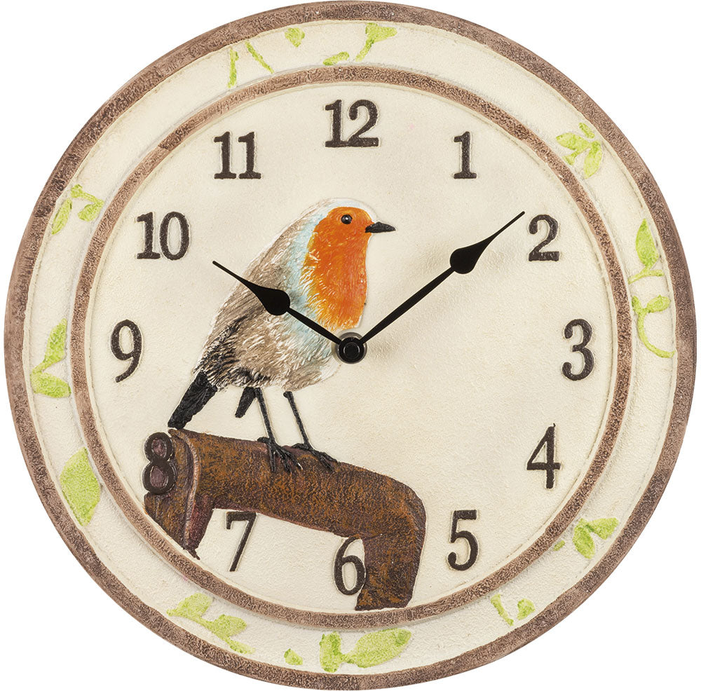 Atlanta Wanduhr 29,5 cm Ø Kunststoff • Stilvolles Design • Präzises Quarzwerk