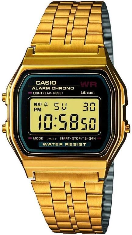 Casio Vintage A159WGEA-1EF Uhr • Gold-Design • 7 Jahre Batterie