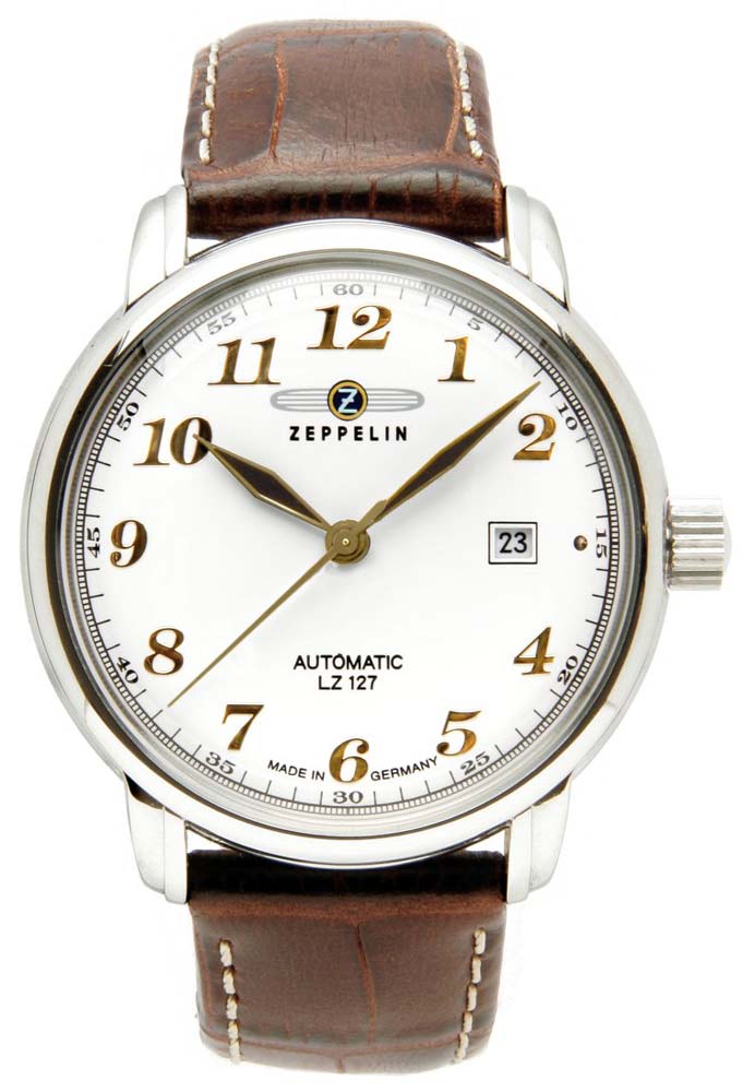 Zeppelin LZ 127 Graf Zeppelin 7656-1 Herren Uhr • Automatik • Glasboden