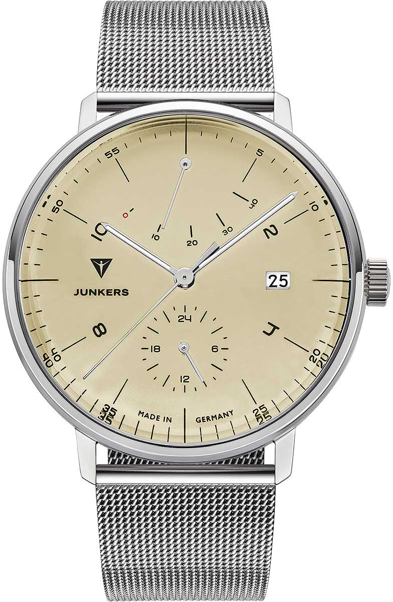 Herrenuhr- Serie: 100 Jahre Bauhaus - Junkers Modell: 9.11.01.05.M