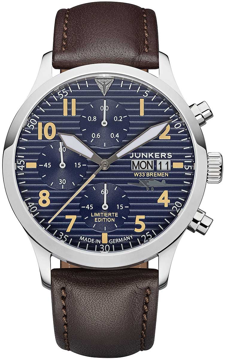 Herrenuhr - Limitierte Sonderedition W33 Bremen - Junkers Modell: 9.14.02.01