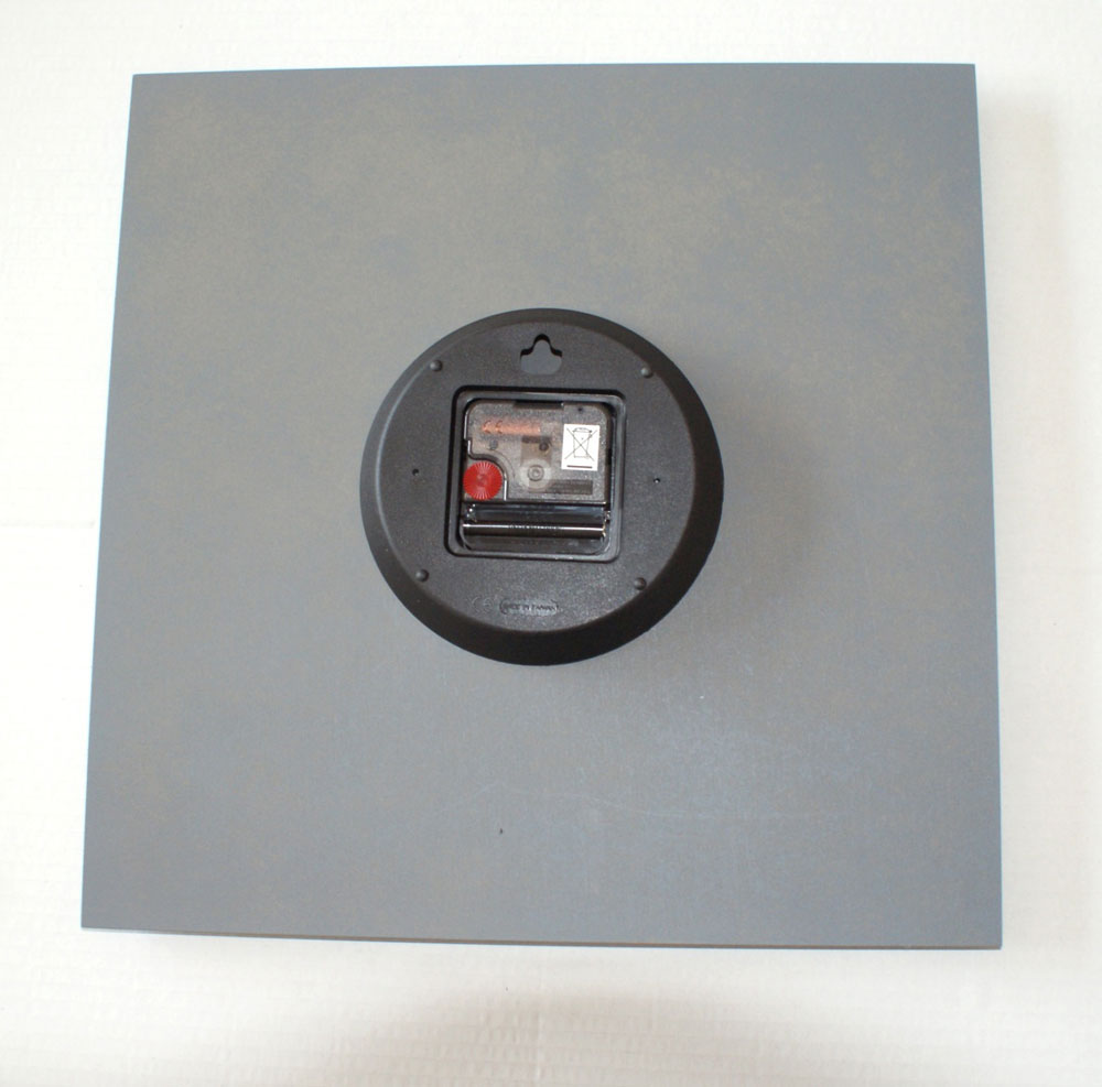 Wanduhr modern 34 cm x 34 cm x 4 cm - AMS Modell: 9594