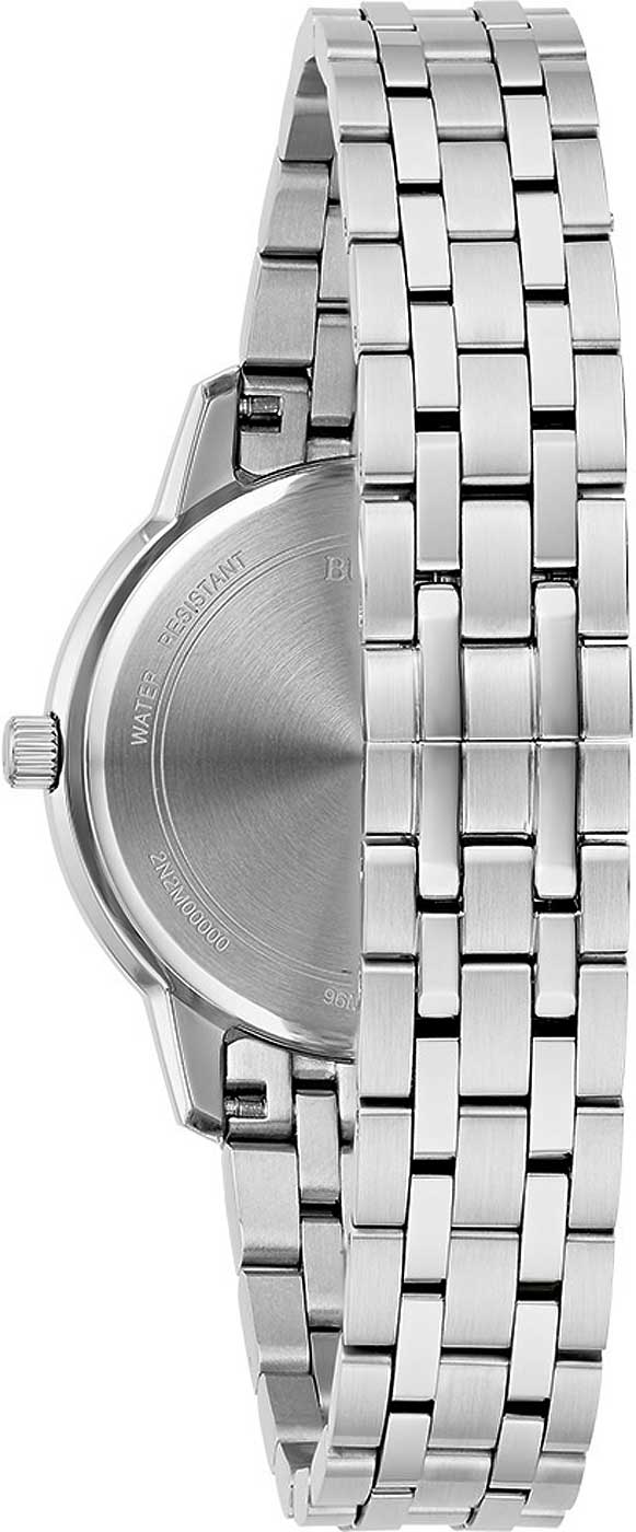 Bulova Sutton 96M165 Damen Uhr • Saphirglas • Datumsanzeige