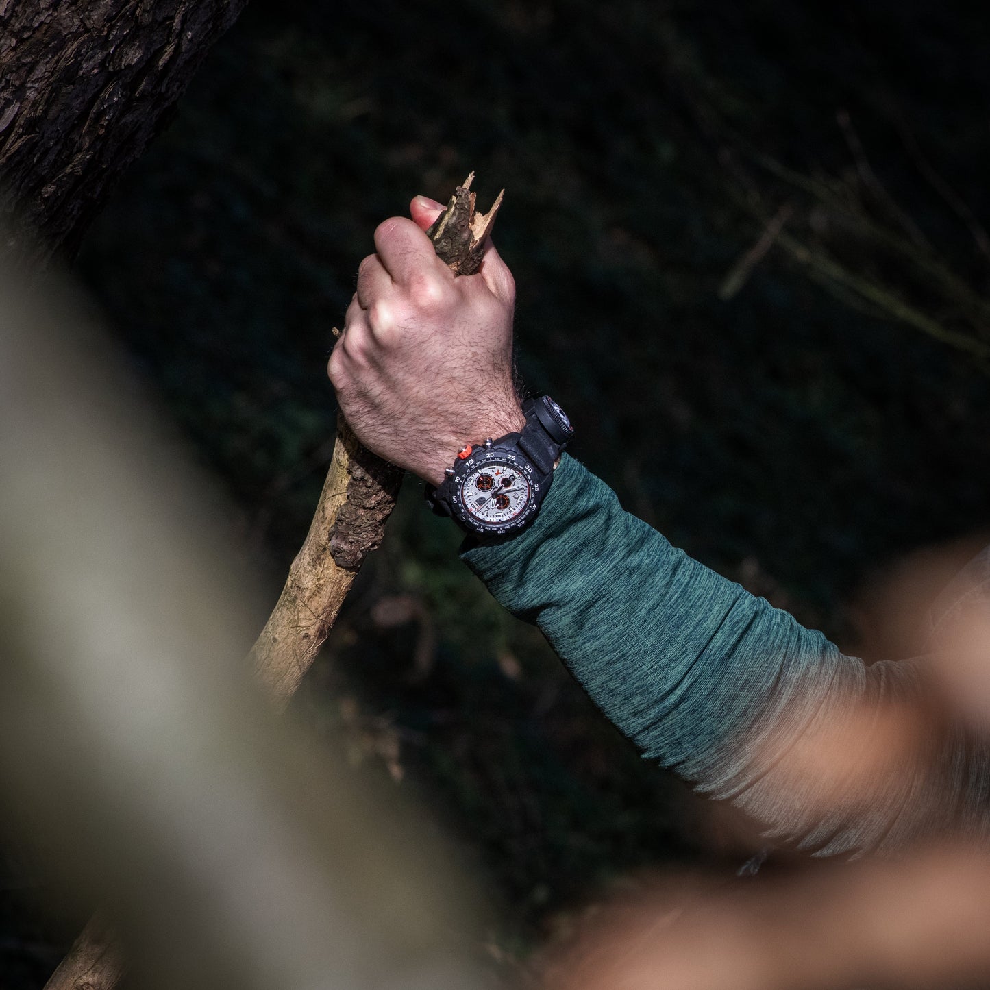 Luminox Bear Grylls Survival Master XB.3748 Herren Uhr • Chronograph • Saphirglas
