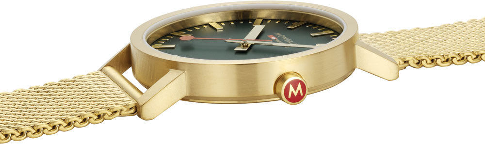 Mondaine Classic A660.30360.16SBBV Unisex Uhr • Schweizer Quarzwerk • Ikonisches SBB-Design