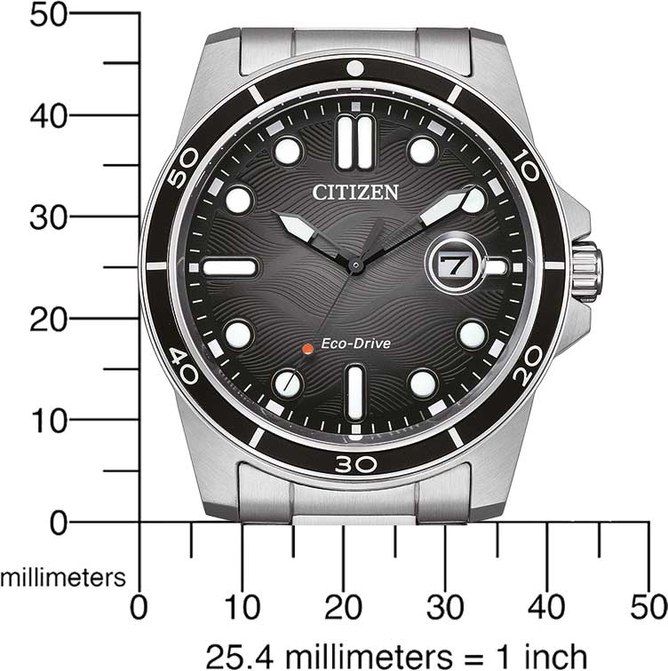 Citizen AW1816-89E Herren Uhr • Eco-Drive • Mineralglas