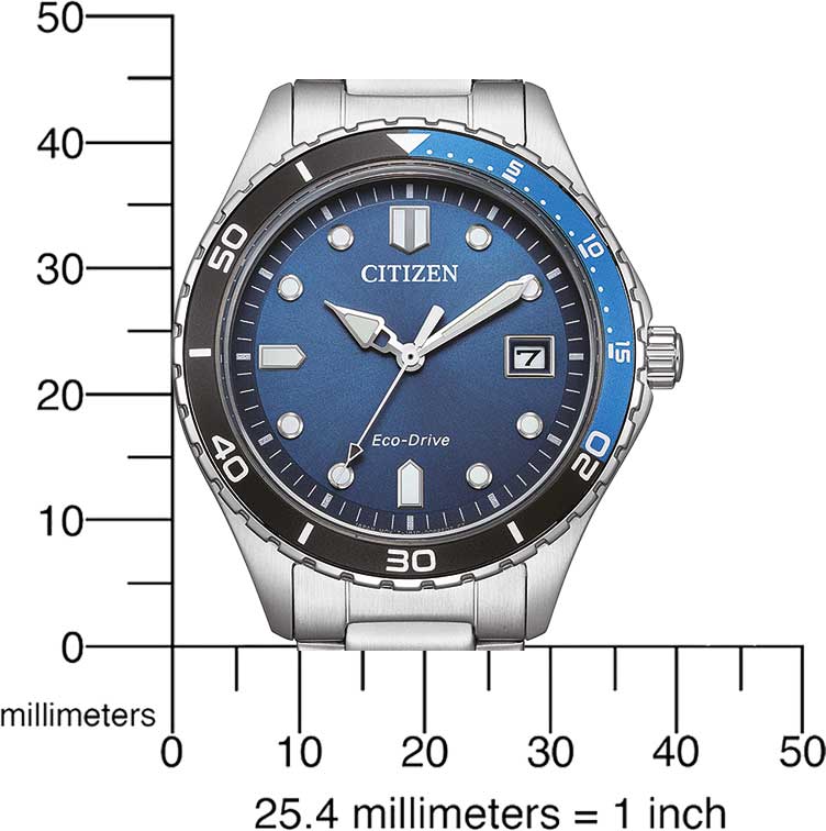 Citizen AW1821-89L Herren Uhr • Eco-Drive Solar • Datumsanzeige