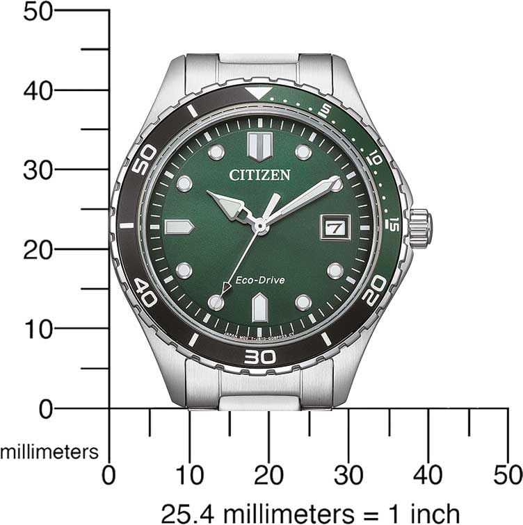 Citizen AW1828-80X Damenuhr • Eco-Drive • Diver-Stil