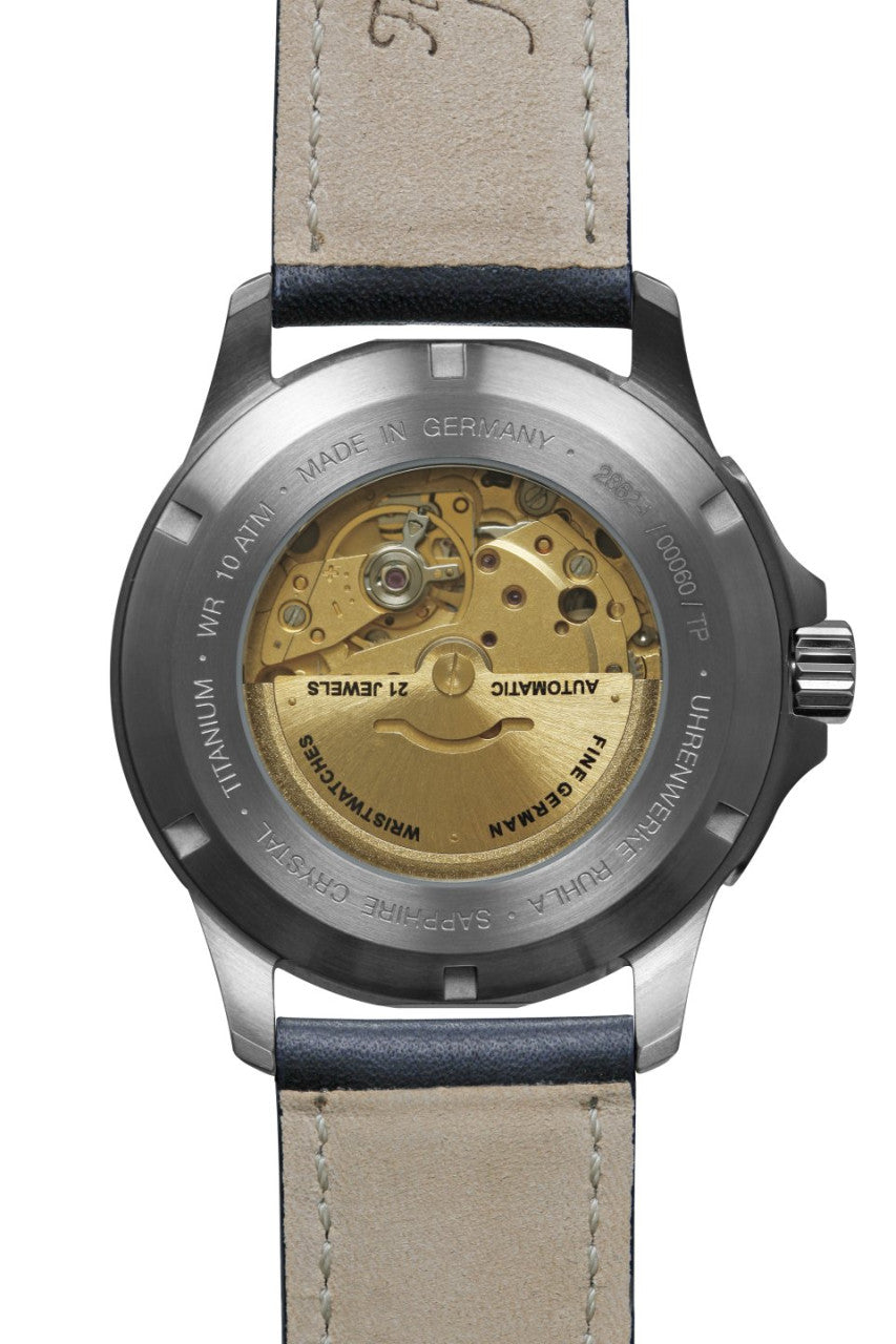 Bauhaus Aviation 2862-1 Herren Uhr • Automatik • Saphirglas