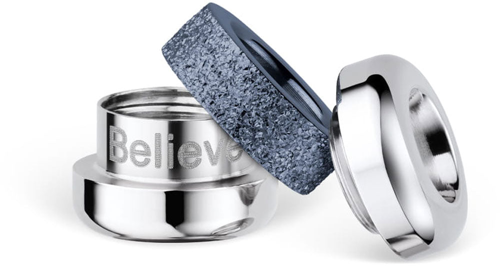 Charm aus Edelstahl - Bering Jewelry Modell: Believe-3