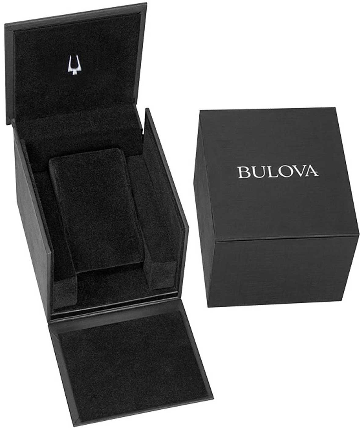 Bulova Sutton 96B311 Herrenuhr • Skelettiertes Zifferblatt • Automatikwerk