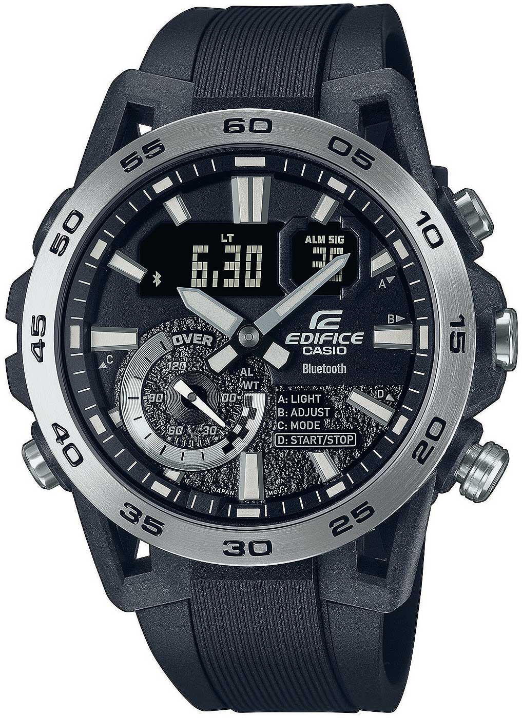 Casio Edifice ECB-40P-1AEF Uhr • Bluetooth Konnektivität • Robustes Gehäuse