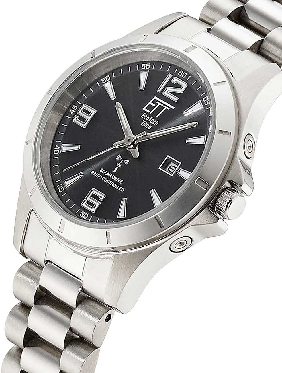 Damenuhr mit Funk-Solaruhrwerk - Eco Tech Time Modell: ELS-11674-22M