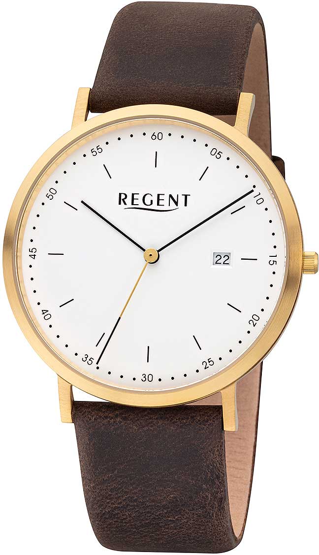 Regent F F1227 Men's Watch • Quartz Movement • 10 Bar Water Resistant