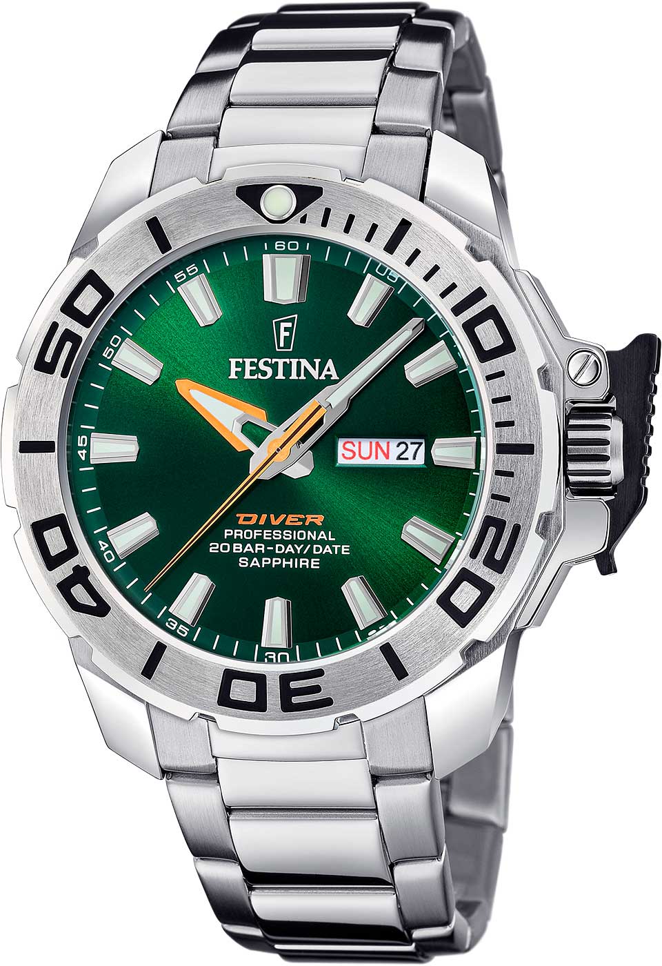 Festina The Originals F20665/2 Herrenuhr • Saphirglas • 20 Bar