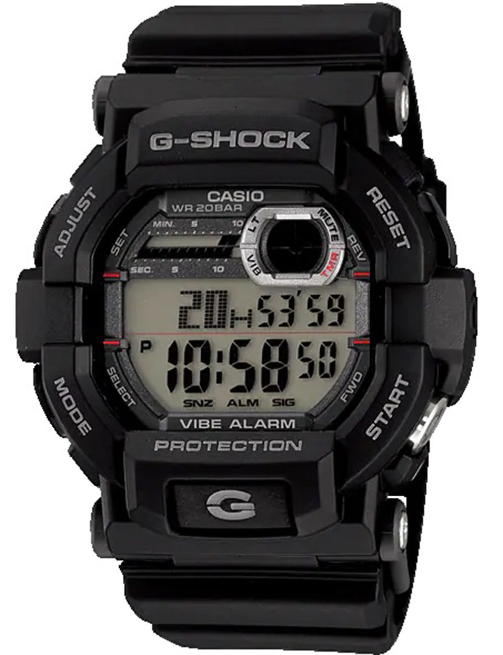 Casio G-Shock GD-350-1ER Uhr • Vibrationsalarm • Stoßfest