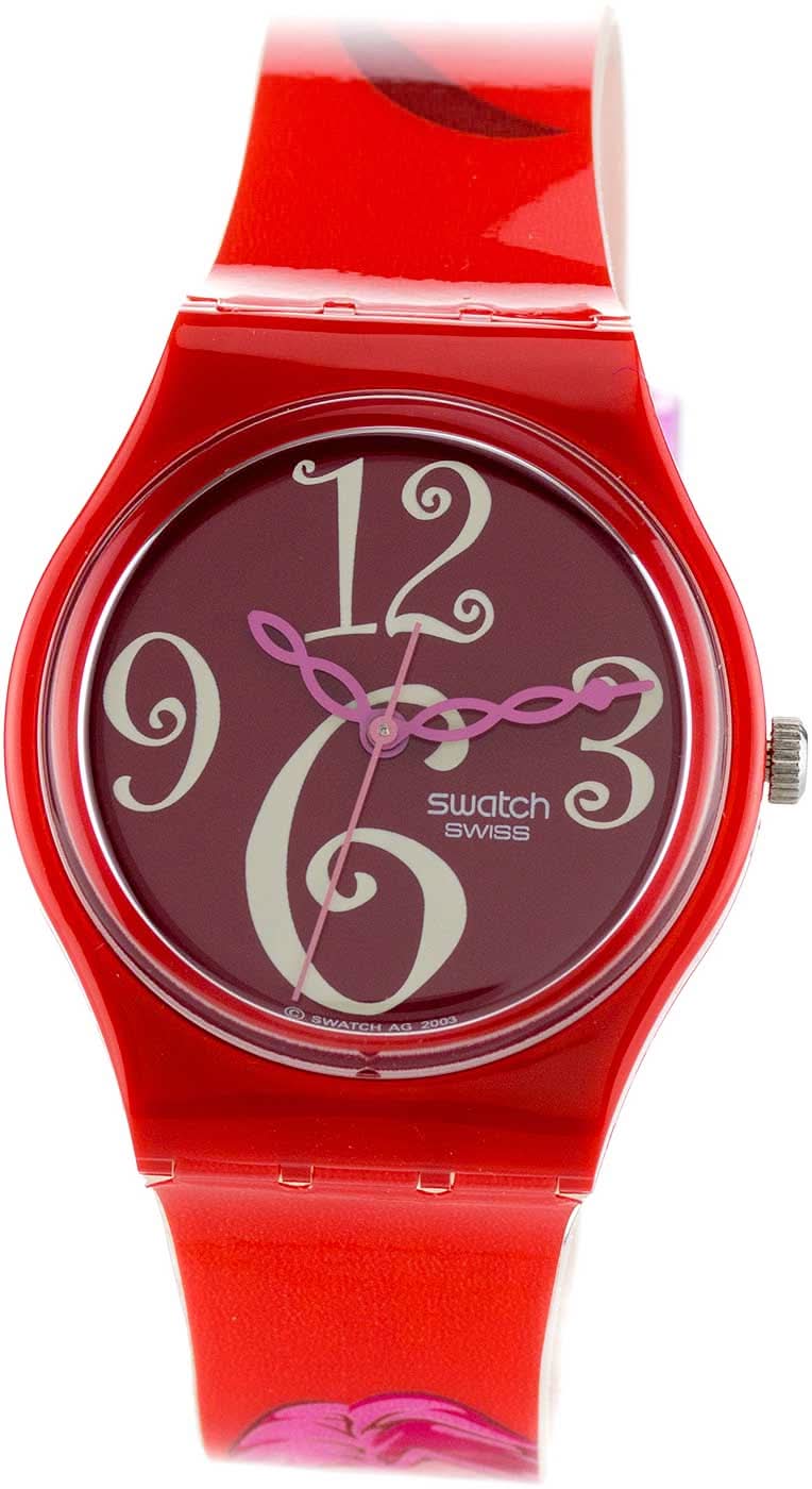 Swatch Surfer Babe GR148 Damen Uhr • Quarzwerk • Swiss Made