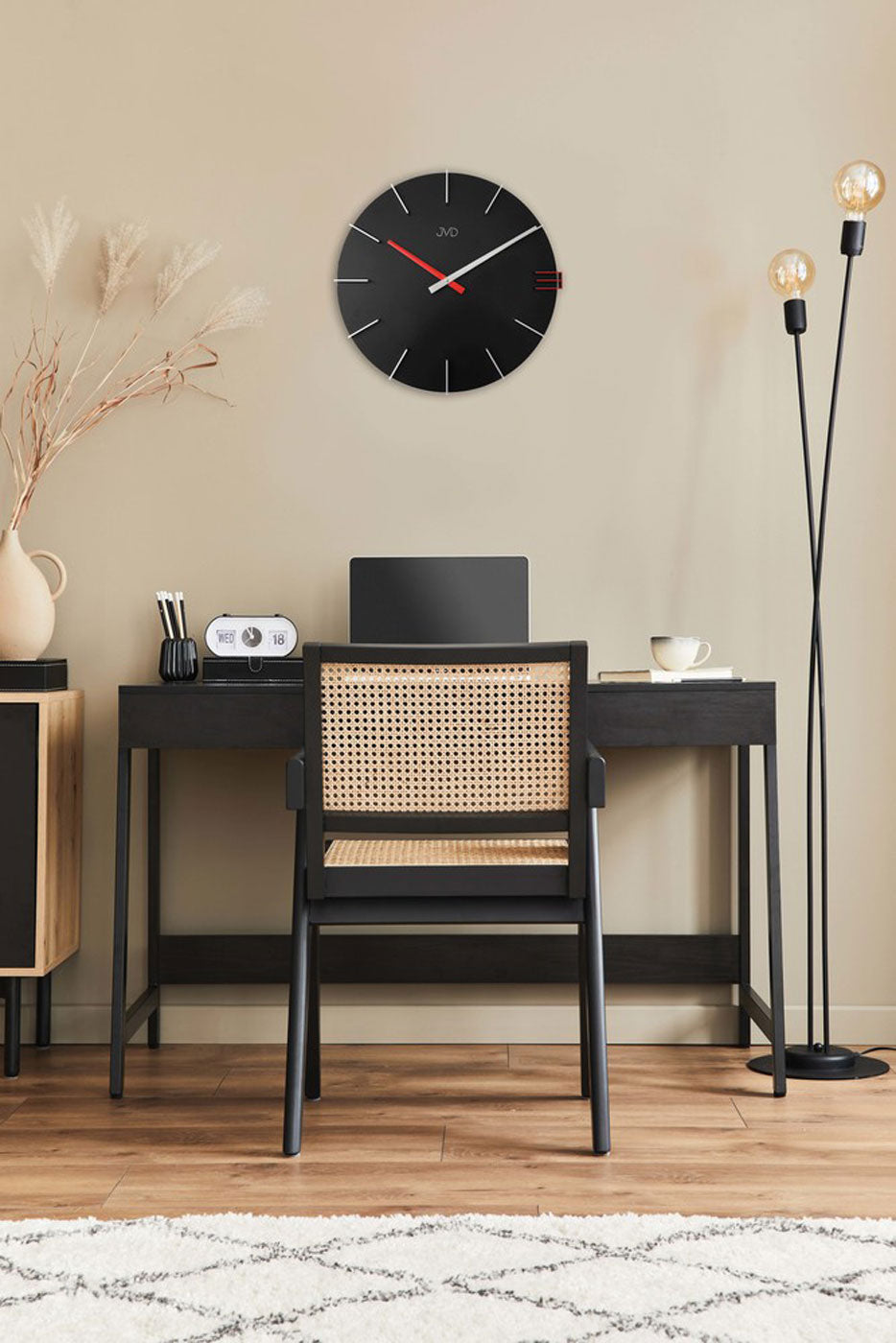 Wanduhr aus Holz - JVD Modell: HC44.2