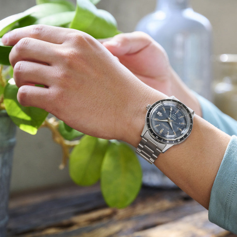 Seiko Presage SSK009J1 Uhr • Automatik GMT • Edelstahl