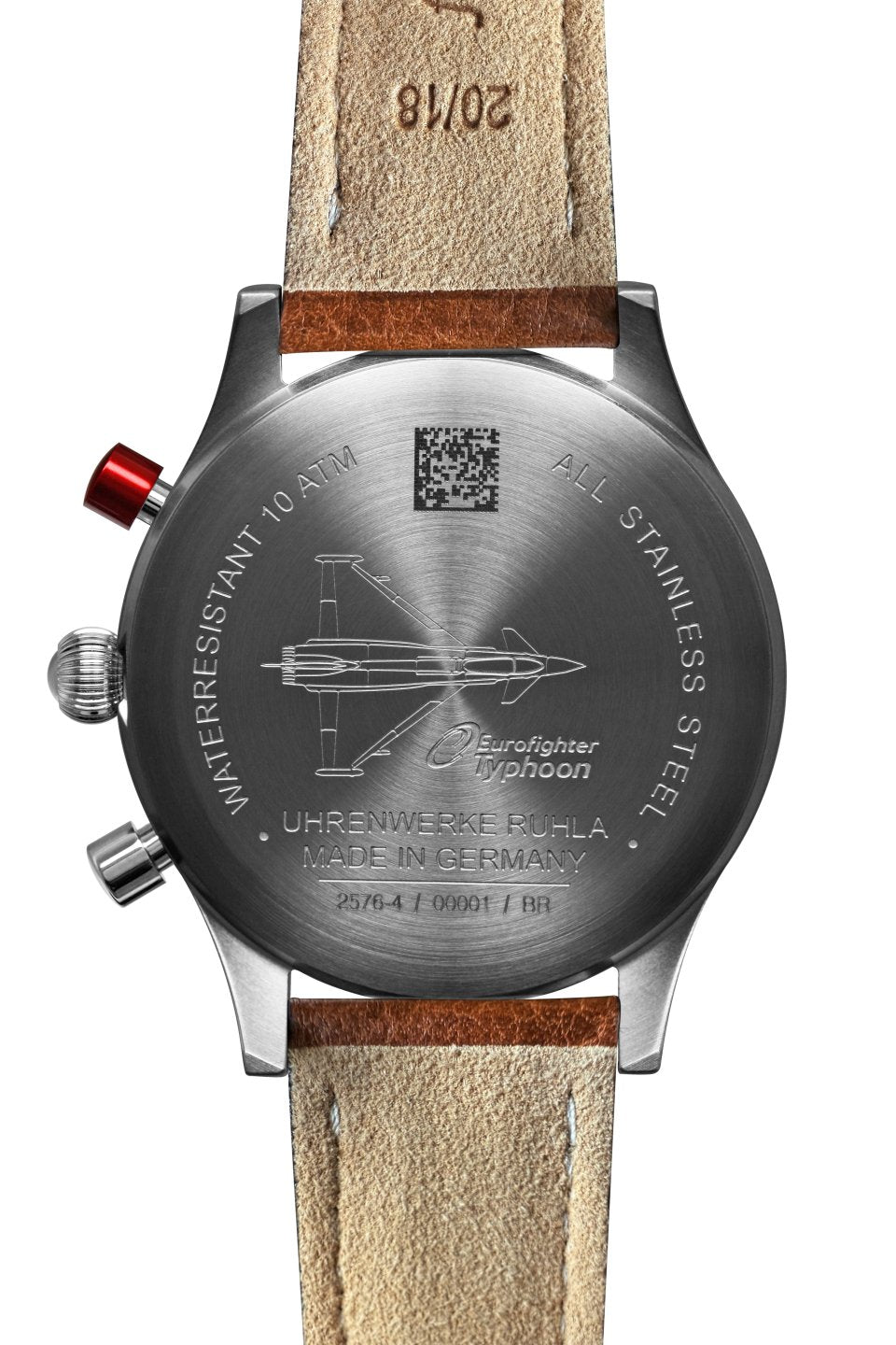 Herrenuhr grün mit Lederarmband – Bauhaus Modell: 25764