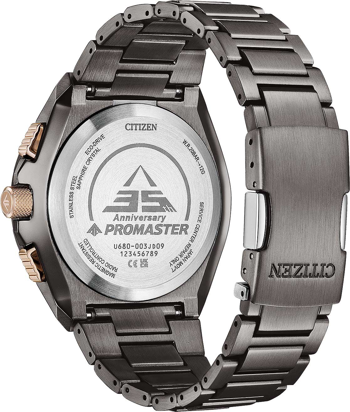 Citizen Promaster Sky JY8146-54E Herrenuhr • Funkgesteuerter Solar-Antrieb • Kratzfestes Saphirglas