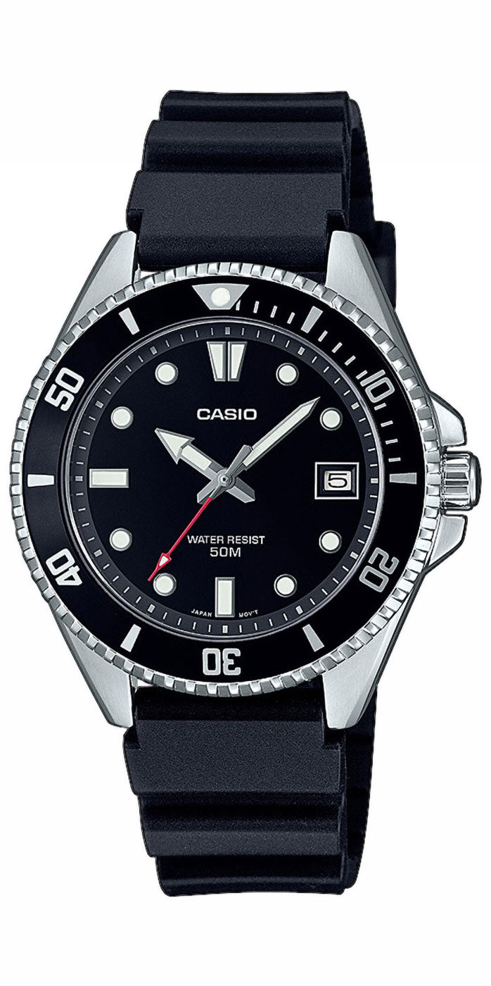 Casio MDV-107-1A1VEF Herren Uhr • Quarz Uhrwerk • 20 Bar Wasserdicht