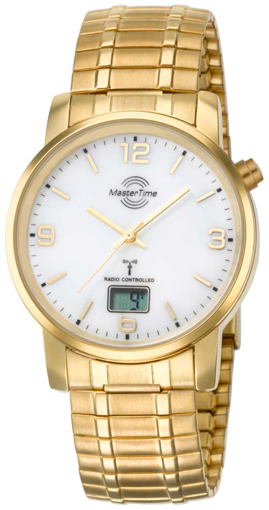 Master Time Basic MTGA-10312-12M Men's Watch • Radio-controlled • Precise Quartz Movement