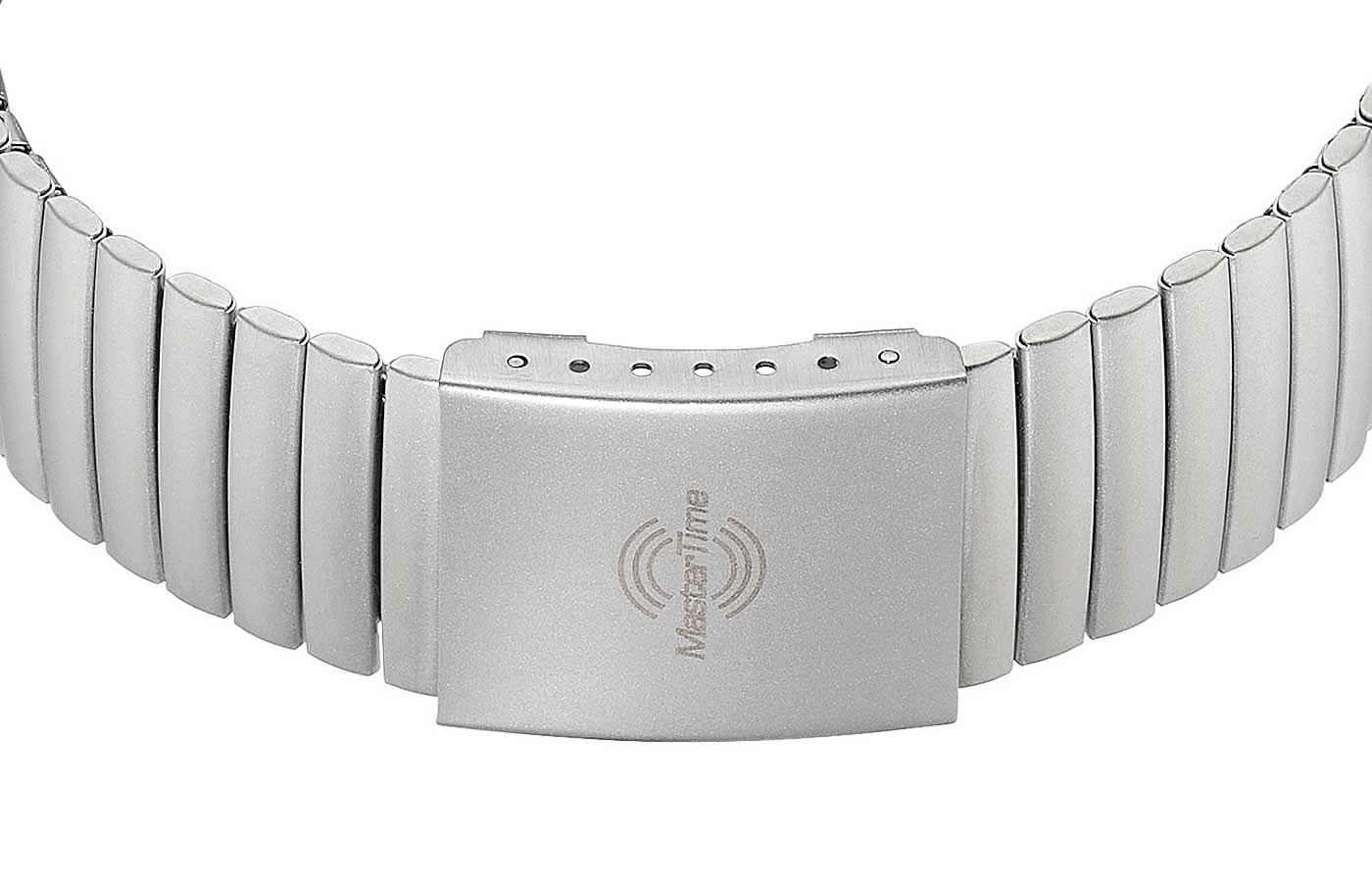 Master Time Funkuhr Super Power MTGA-10823-32M Herren Uhr • Funkgesteuert • Edelstahl-Zugband