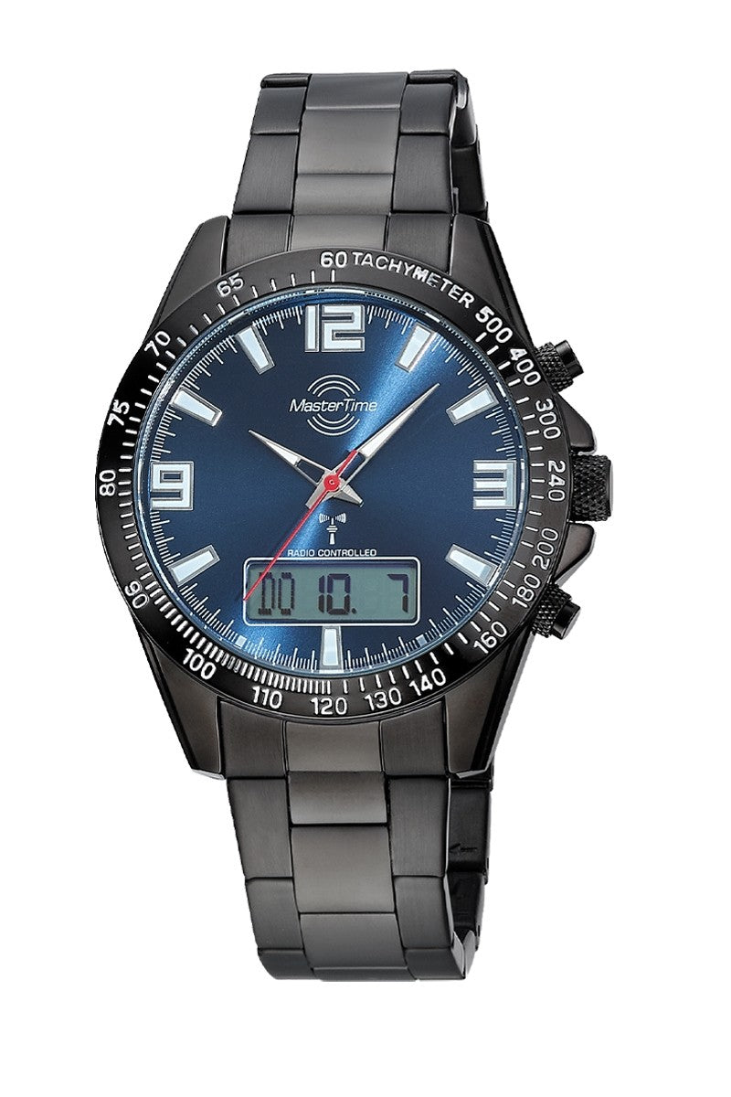 Master Time Sporty Big Date MTGA-10952-32M Herren Uhr • Funkpräzision • Big Date